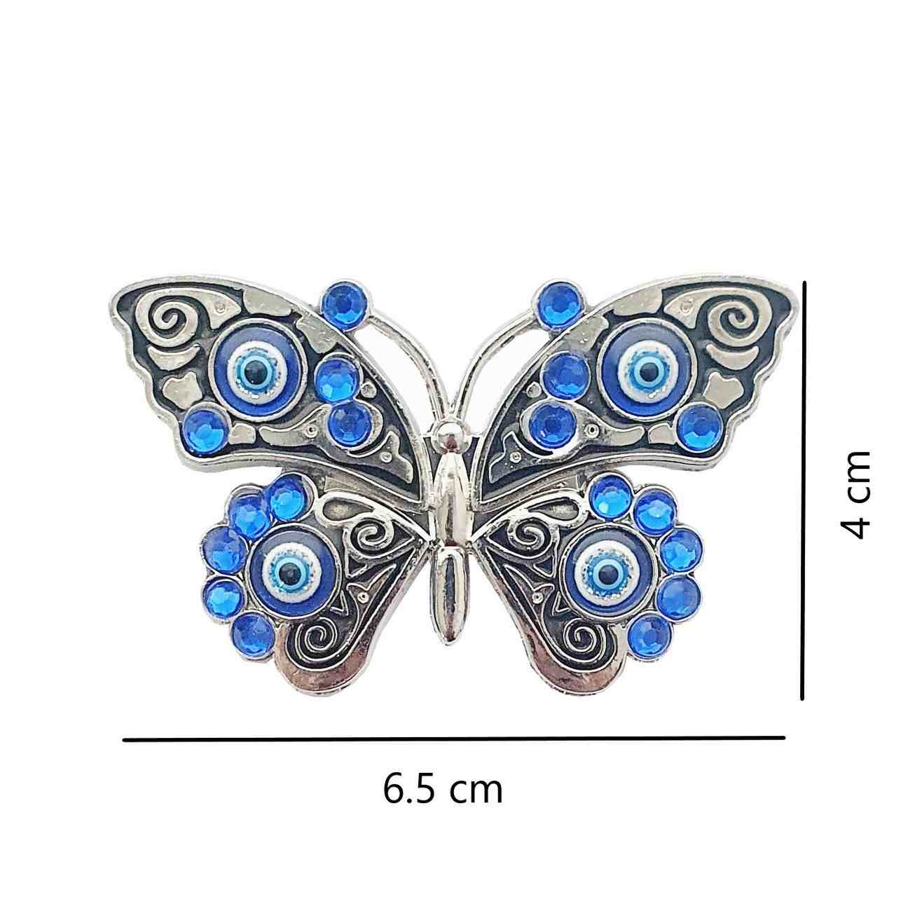 Iman Decorativo Mariposa Ojo Turco Para La Nevera